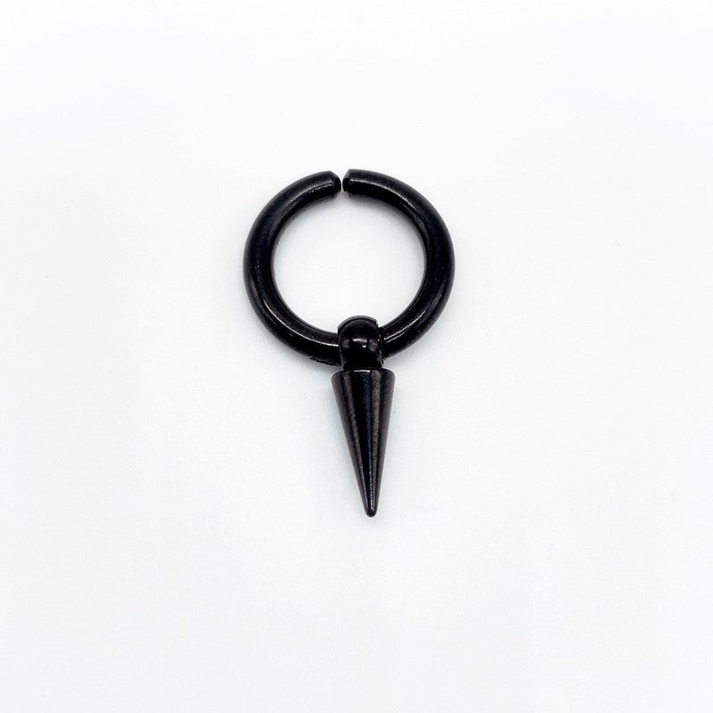 Spring Ear Clip Male Tassel Female Earrings