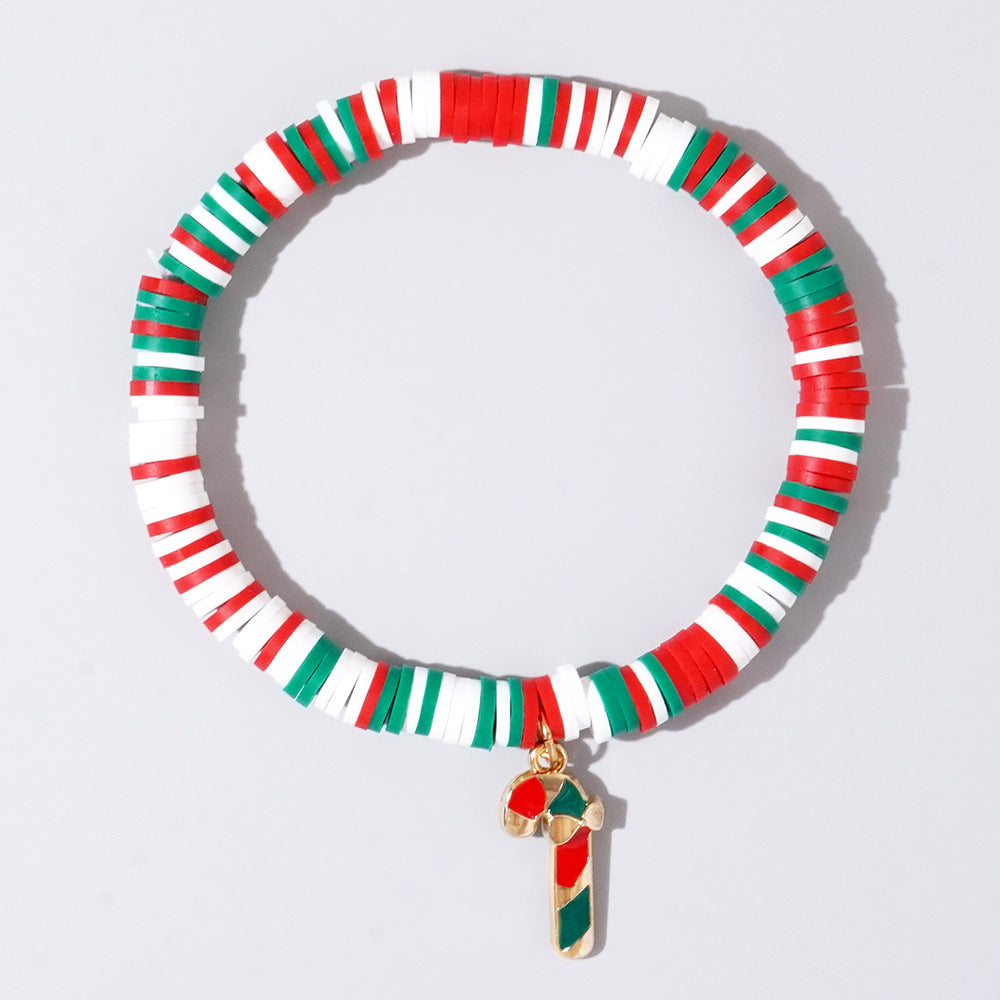 Luxury High-grade Letter Apple Copper Bead Bracelets