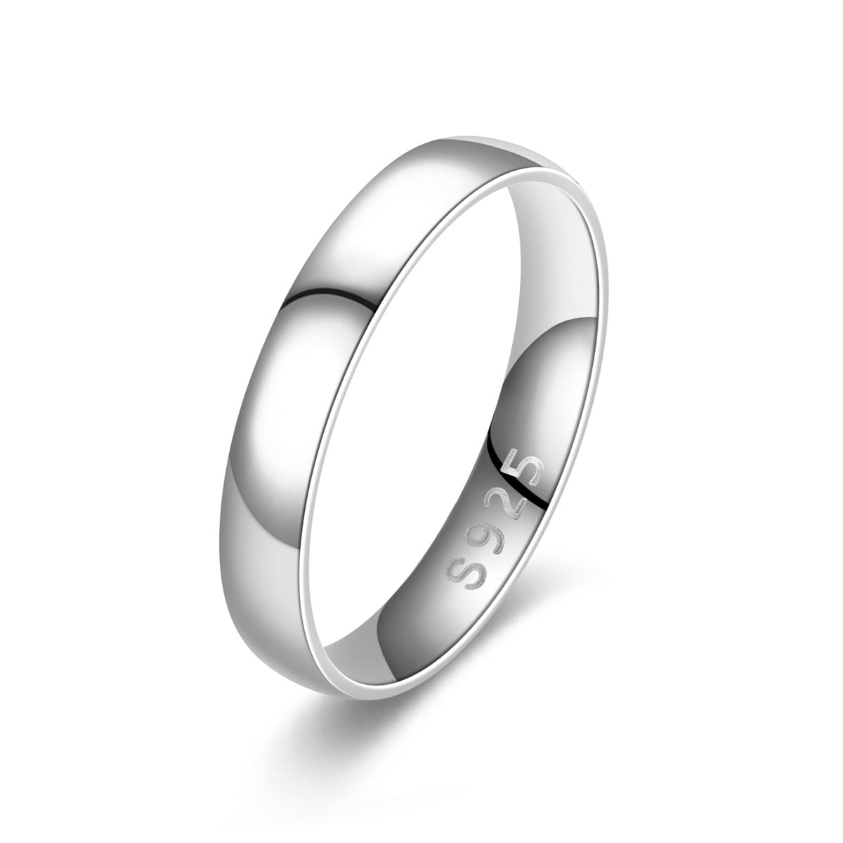 Fashion Inner Outer Ball Lettering Quantity Rings