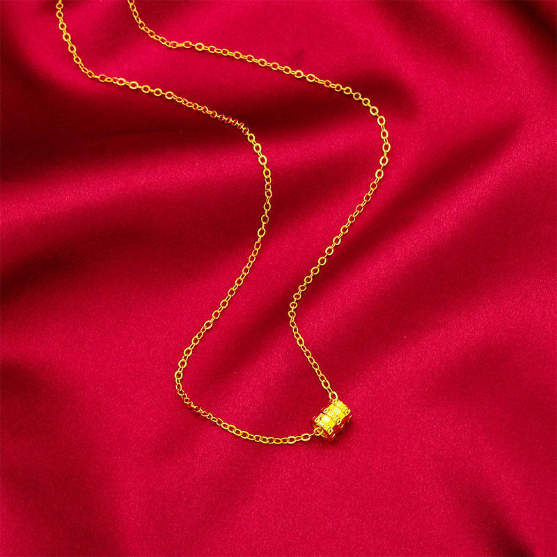 Women's Small Waist O-shaped Chain Thin Vietnam Necklaces