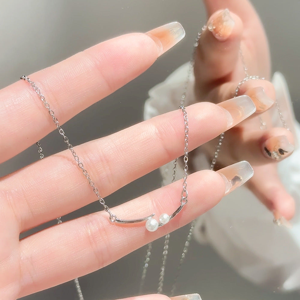 Women's Zircon Light Luxury Exquisite High Sense Simple Necklaces