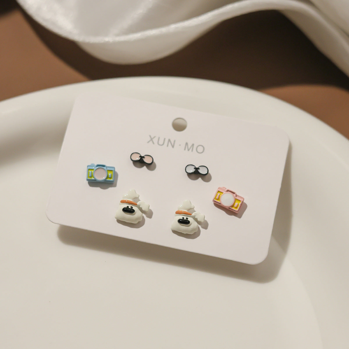 Cartoon Cat Sier Suit Small Childlike Sleeping No Rings