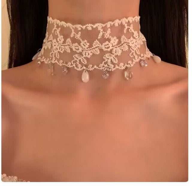 Lace Design Hot Female Temperament Clavicle Necklaces