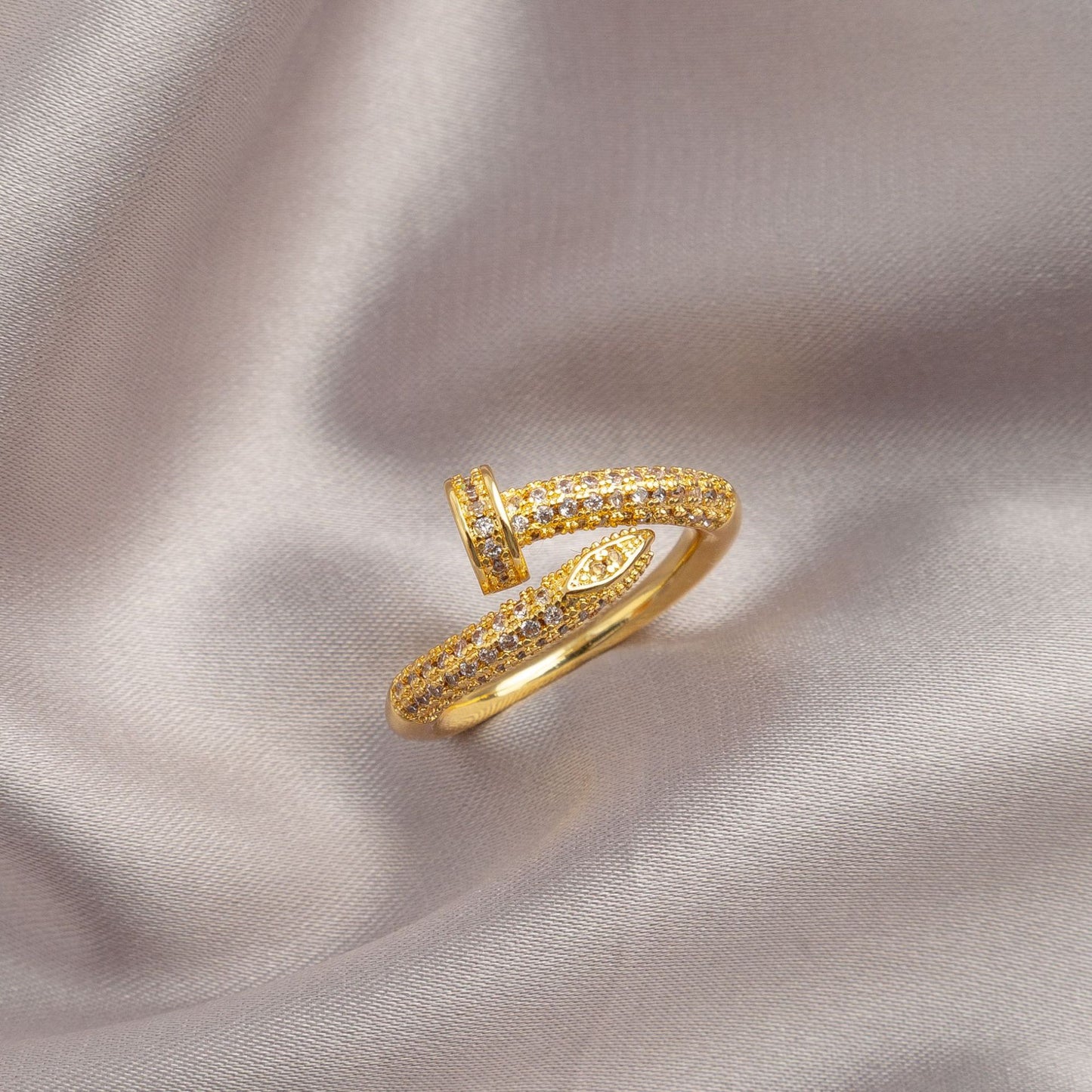 Snake Female Design High Sense Personalized Index Rings