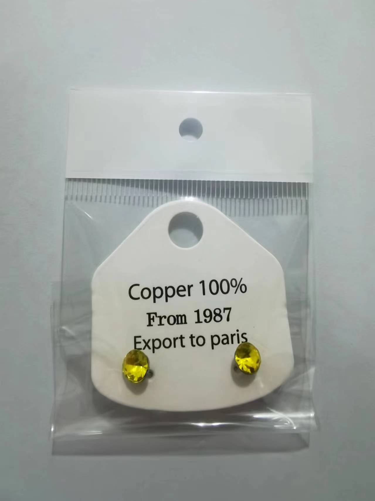 Ear Titanium Steel Colored Cochlear Bone Earrings