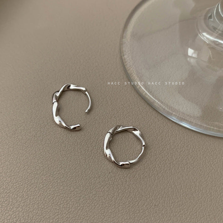 Women's Exclusive Sier Mobius All Match Fashion Light Luxury High-grade Rings