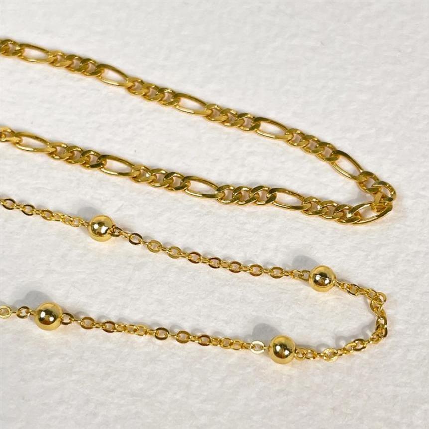 Korean Style Sterling Sier Cross Bead Bracelets