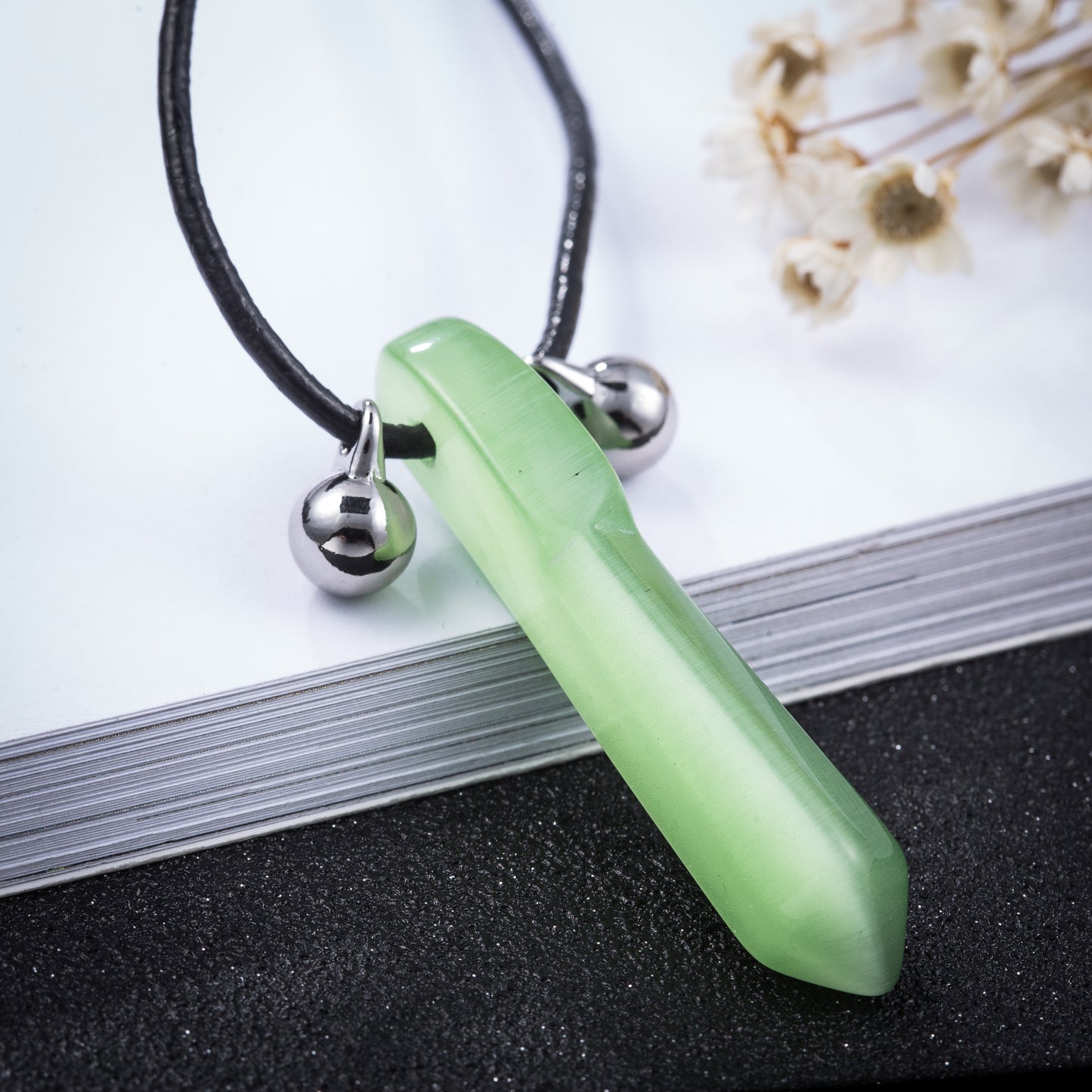 Alloy Accessories Anime Peripheral Ornament Wood Necklaces