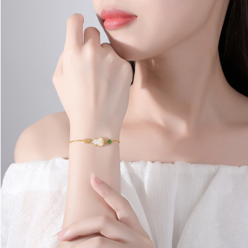 Fu Lu Gourd Jewelry Sier High-grade Bracelets