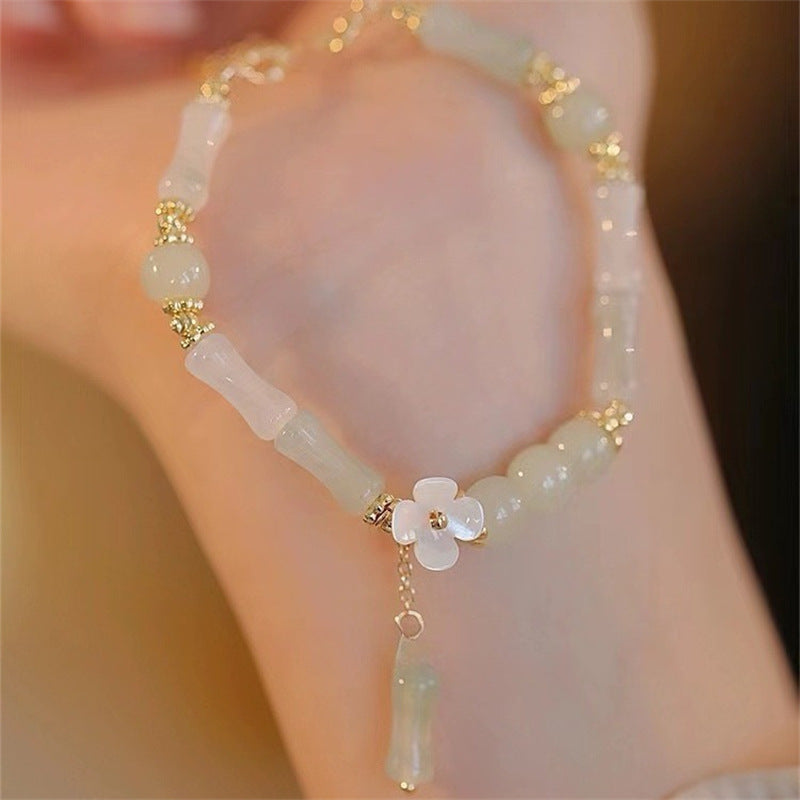 Women's Chinese Style Icing National Bamboo Gift Bracelets