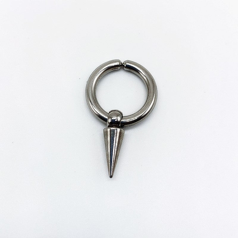 Spring Ear Clip Male Tassel Female Earrings