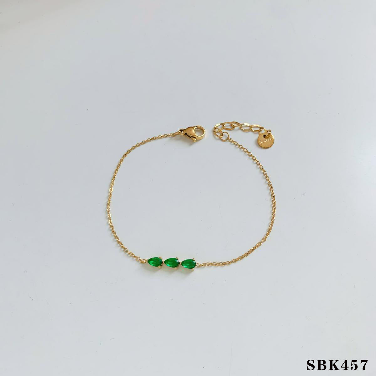 Steel Zircon Design High-grade Exquisite Sweet Bracelets