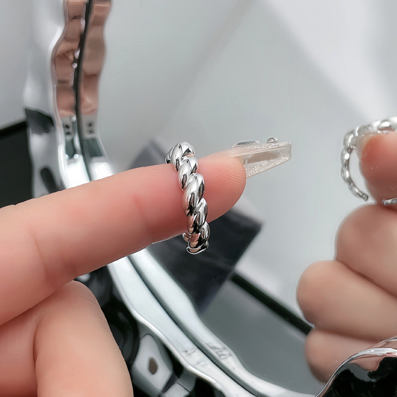 Unisex Style Temperamental Minority Design Sense Rings