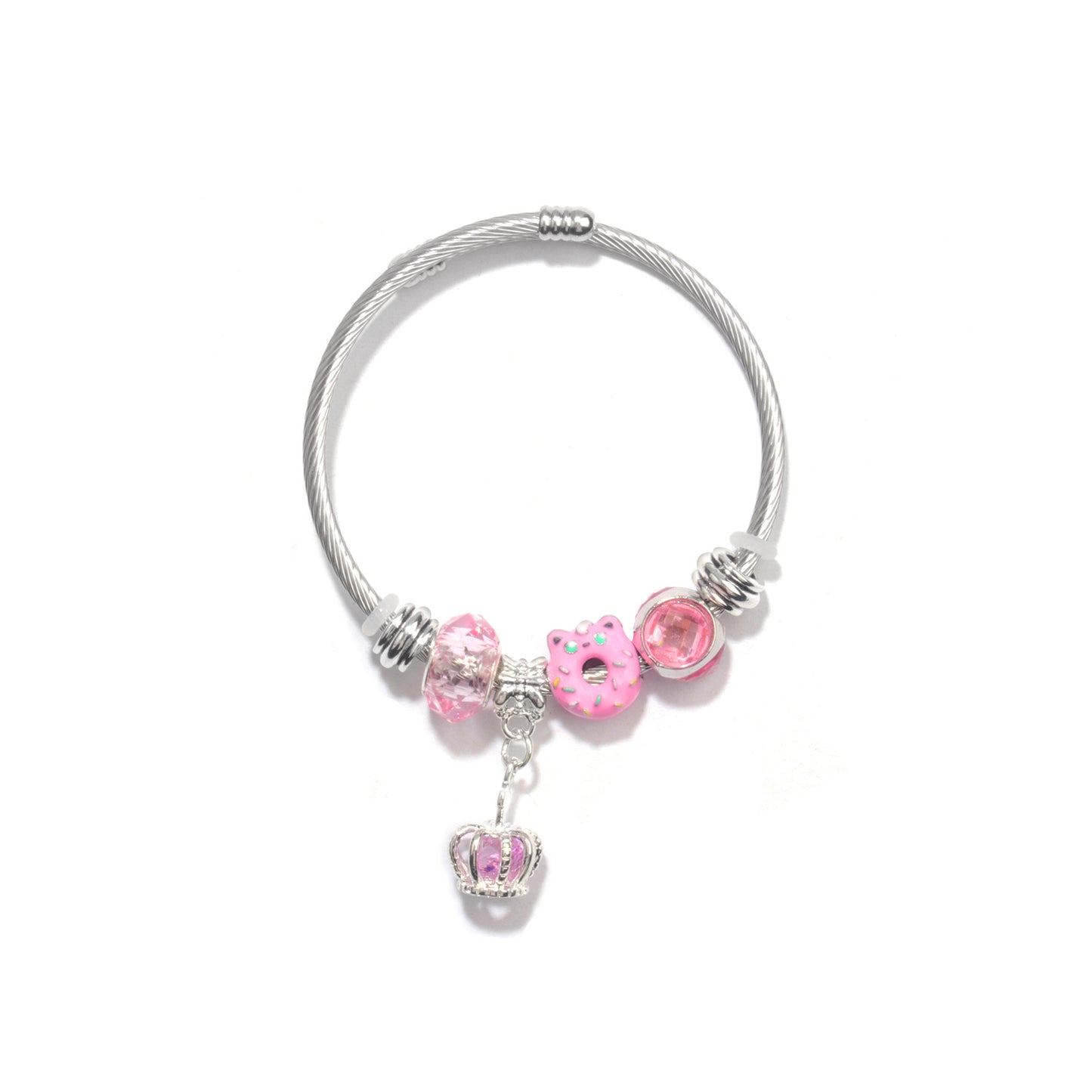 Cute Fresh Crown Beaded Fashion Beautiful Bracelets