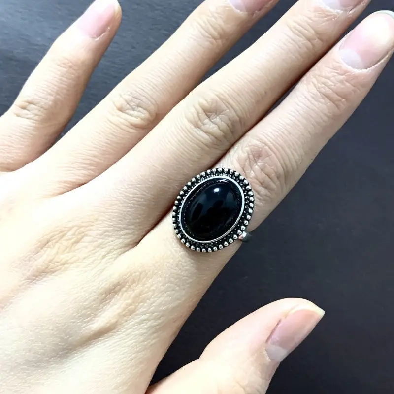Women's Creative Simple Retro Round For Rings
