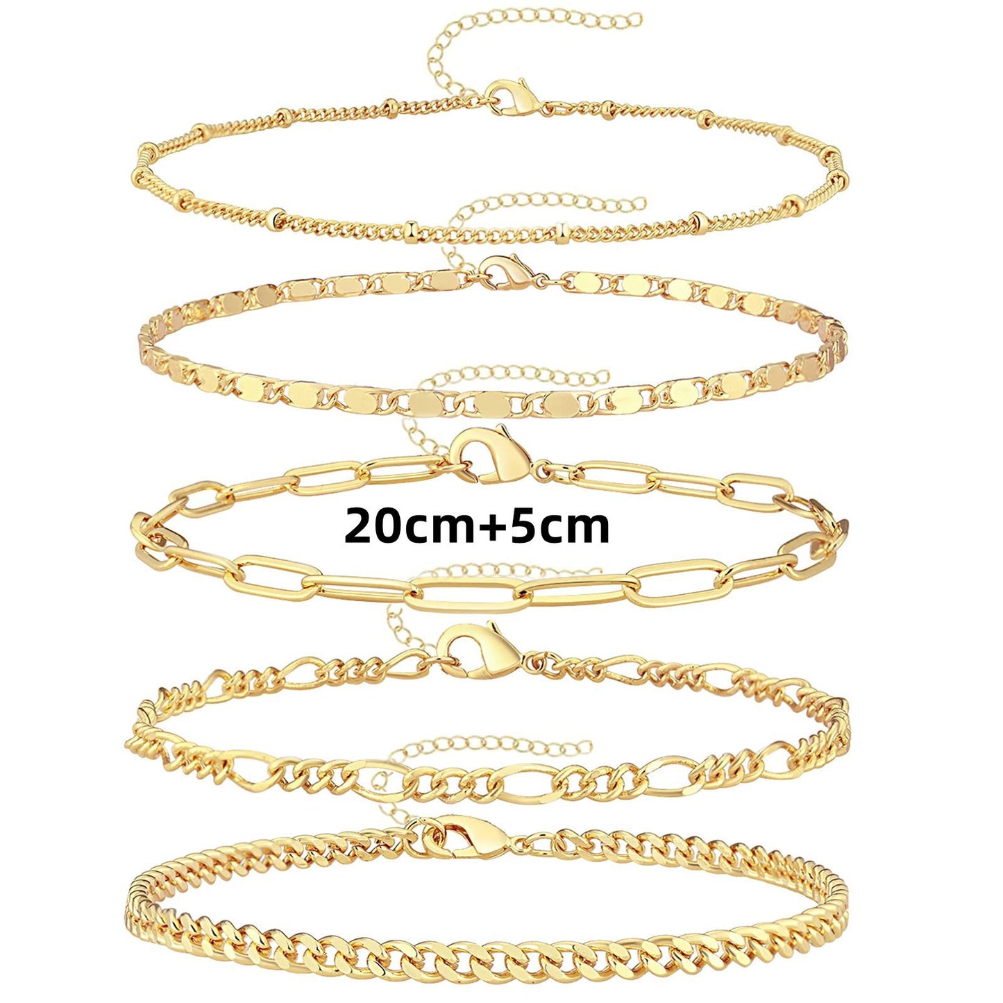 Ornament Exquisite Suit Personality Retro Metal Bracelets