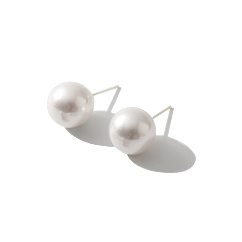 Pearl High-grade Light Luxury Mosquito Coil Earrings