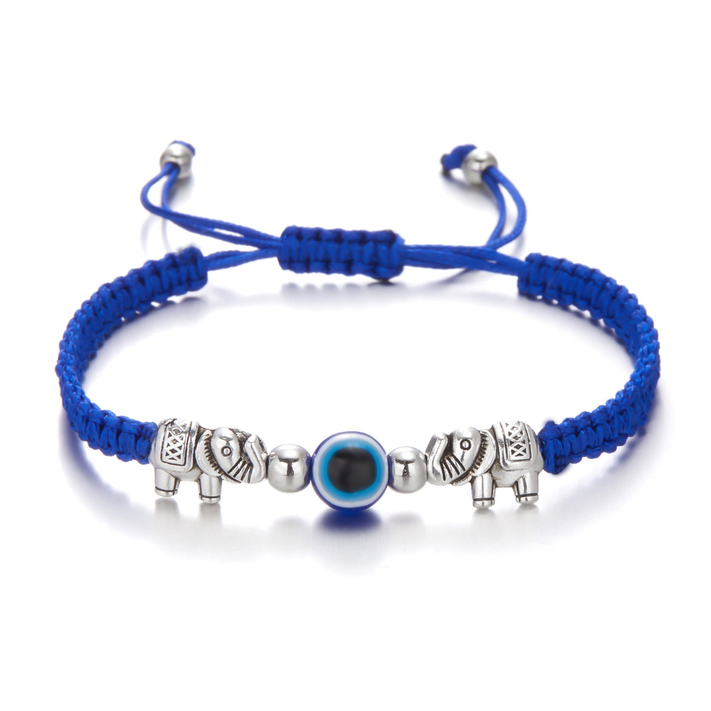 Women's Evil Eye Palm Blue Red Rope Bracelets