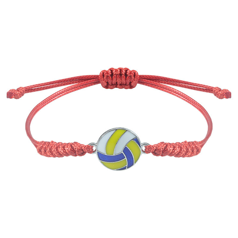 Baseball Football Softball Volleyball Rugby Resin Bracelets