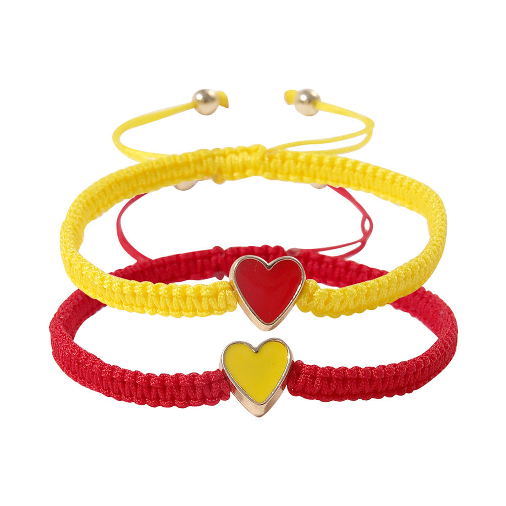 Simple Handmade Woven Adjustable Surfer Carrying Bracelets