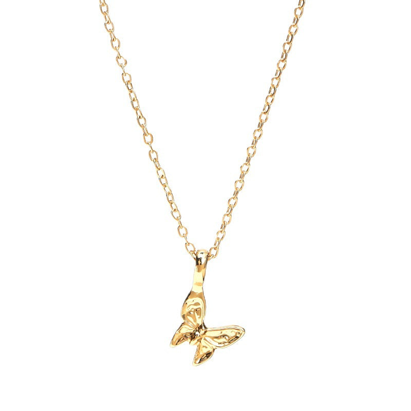 New Butterfly Creative Card Clavicle Chain Necklaces