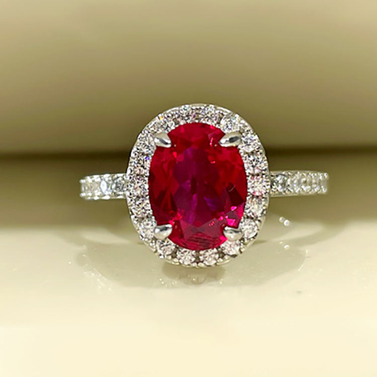 Women's High Class Elegant Sterling Sier Gold-plated Rings