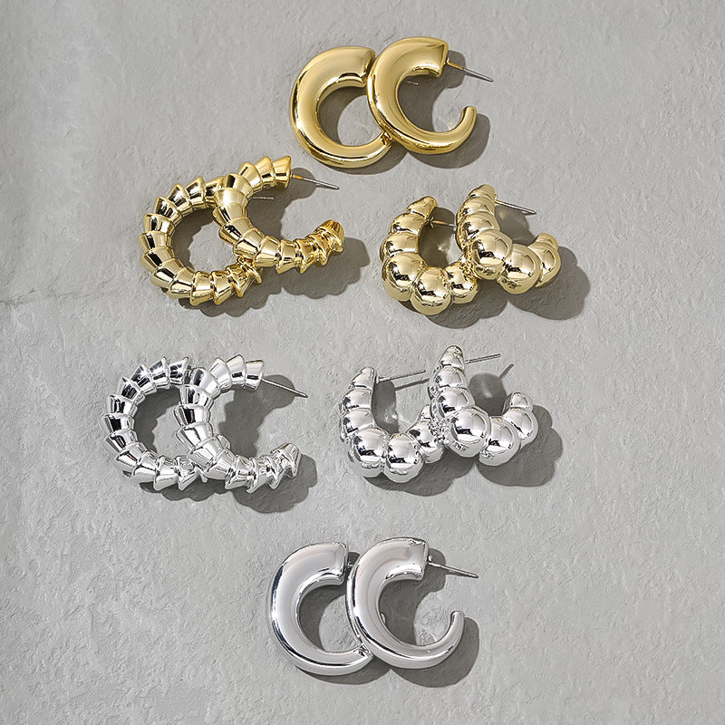 Women's Affordable Luxury Fashion Niche Design Irregular Earrings