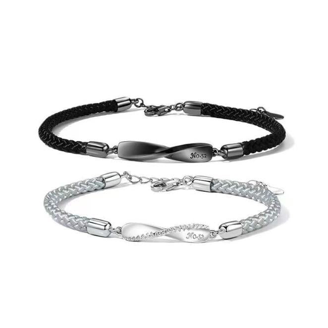 Women's & Men's Mobius Couple Valentine's Day Gift Braided Bracelets
