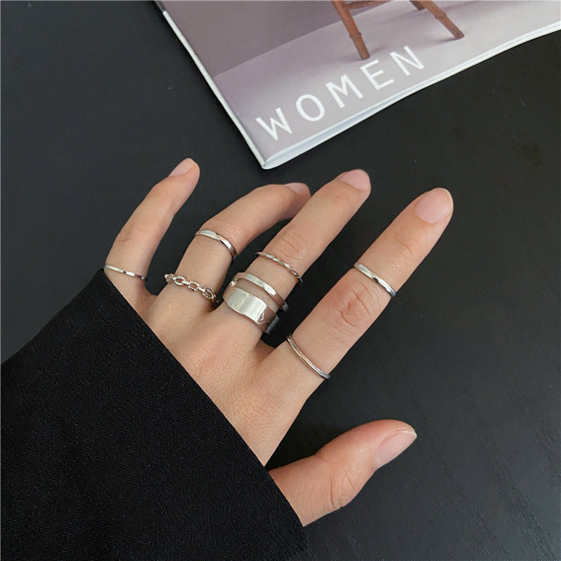 Ornament Personalized Simple Universal Style Unique Rings