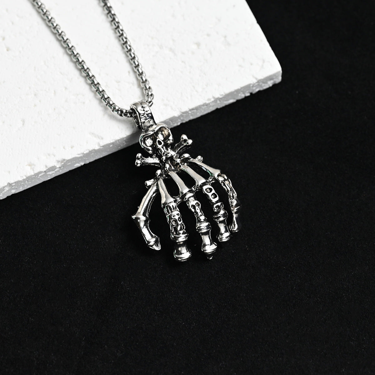Men's Female Hip Hop Trendy All Match Personality Necklaces