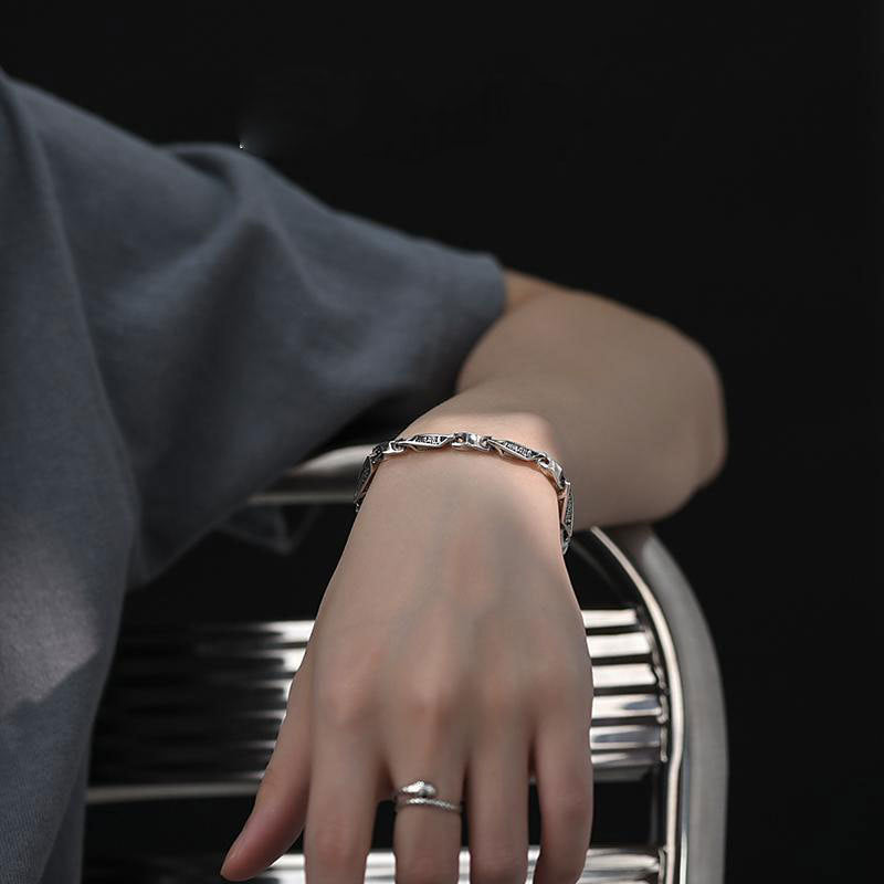 Men's Ancient Retro Ethnic Style Design Domineering Six Bracelets