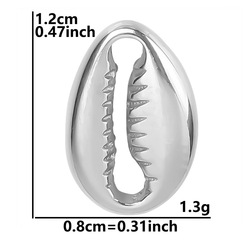 Stainless Steel Shell Ornament Accessories Light Luxury Minority Necklaces
