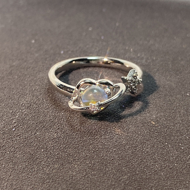 Design Irregular Simple Light Luxury High-grade French Rings