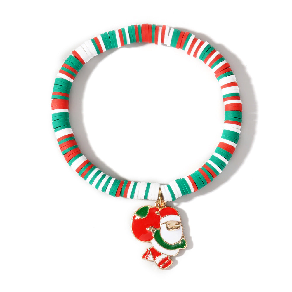 Luxury High-grade Letter Apple Copper Bead Bracelets