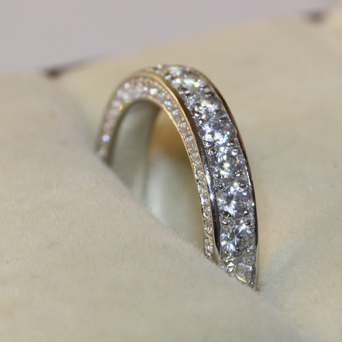 Women's Full Circle Alloy Rhinestone Ornament Fashion Rings