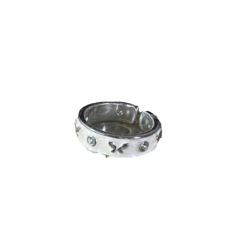 Luxury Style Heart Shell Niche Temperament Rings