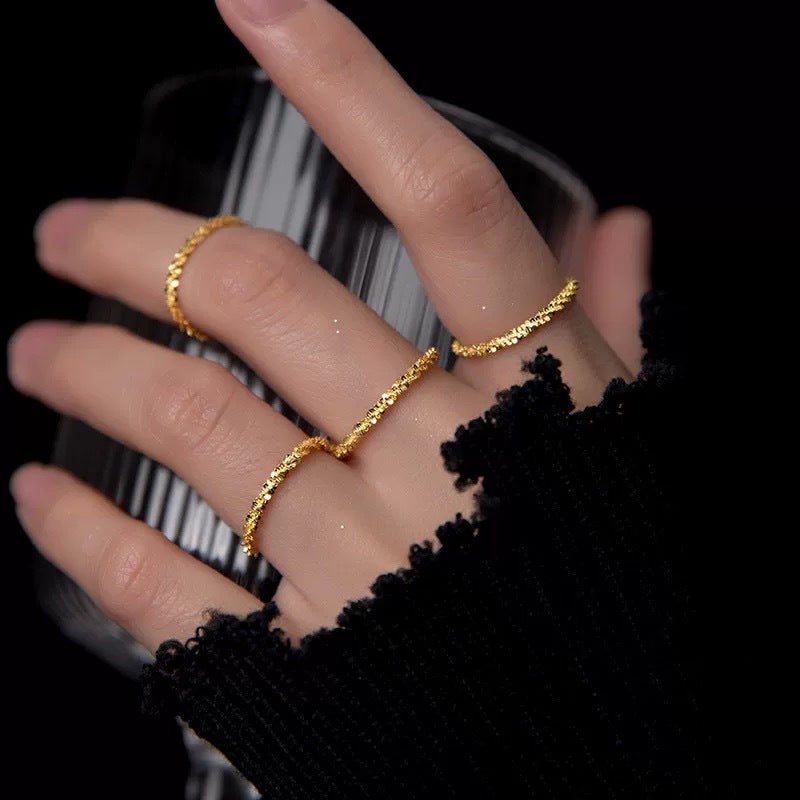 Closed Starry Sky Small Pieces Of Simple Rings