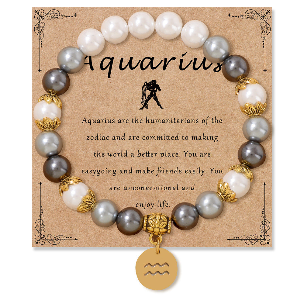 Constellation Shell Pearls Couple To Give Pendants