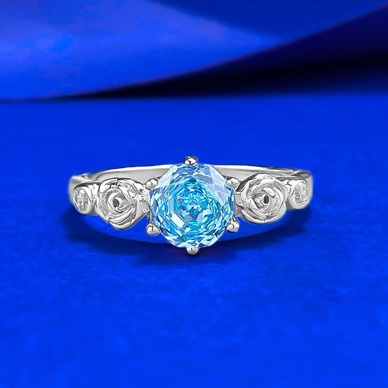 Elegant Female Simulation Light Luxury High-grade Rings