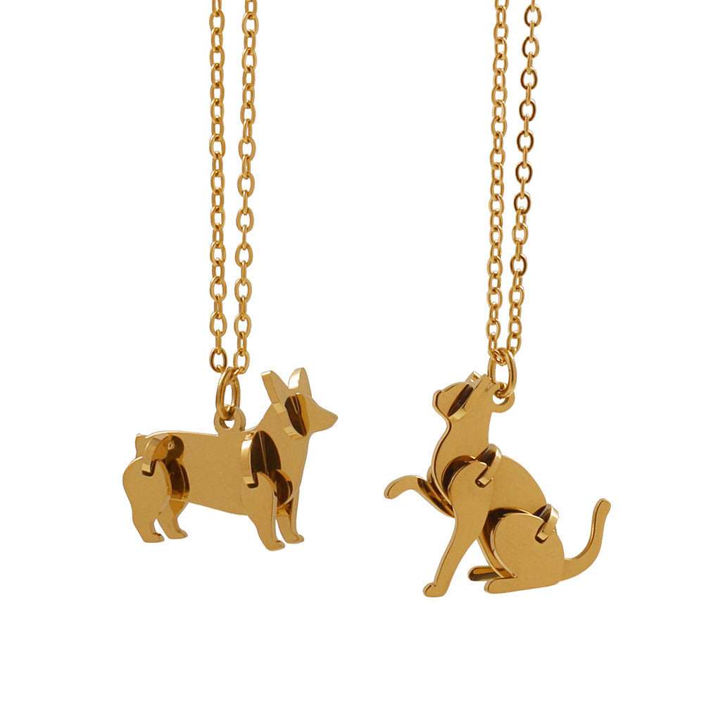 Cute Pet For Girlfriends Clavicle Chain Necklaces