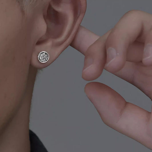 Men's For Trendy Cool Personality Chinese Retro Rings