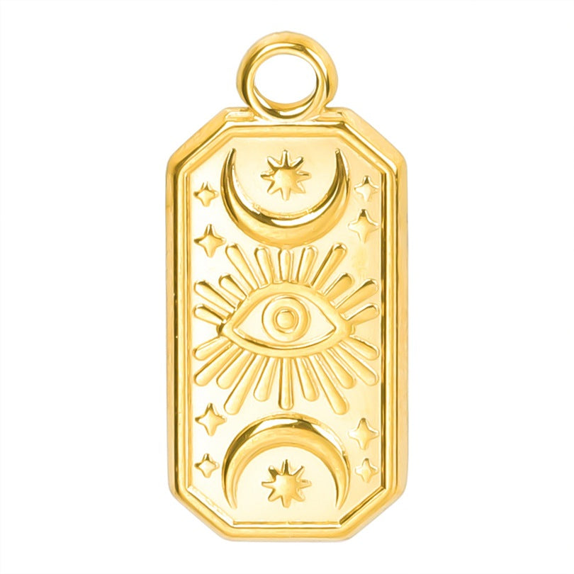 Stainless Steel Devil's Eye Ornament Accessories Necklaces