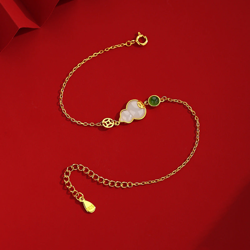 Fu Lu Gourd Jewelry Sier High-grade Bracelets