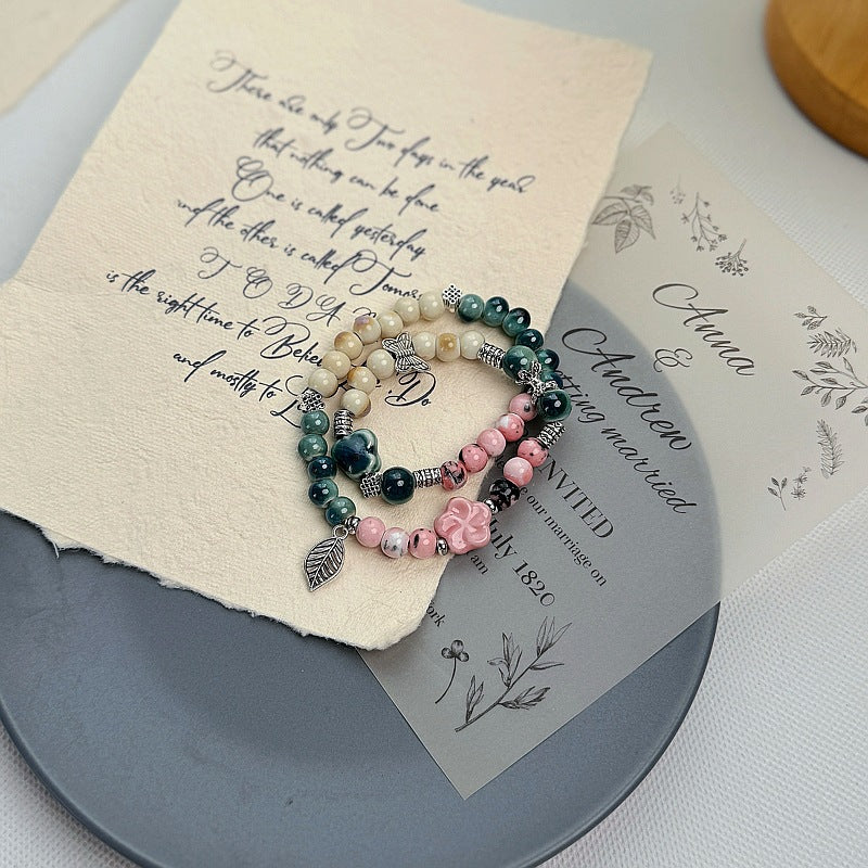 Women's High-grade Simple Chinese Style Girlfriends Mori Bracelets