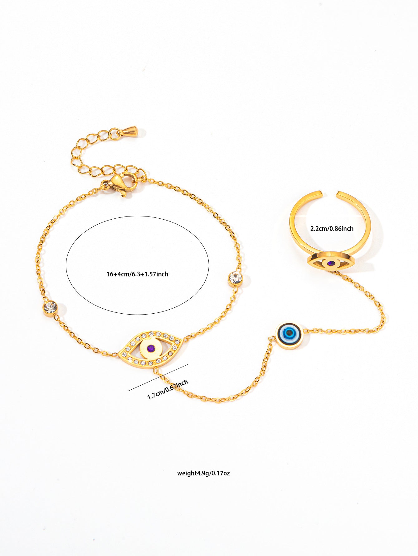 Integrated Titanium Steel Ornament Niche High Sense Exquisite Bracelets