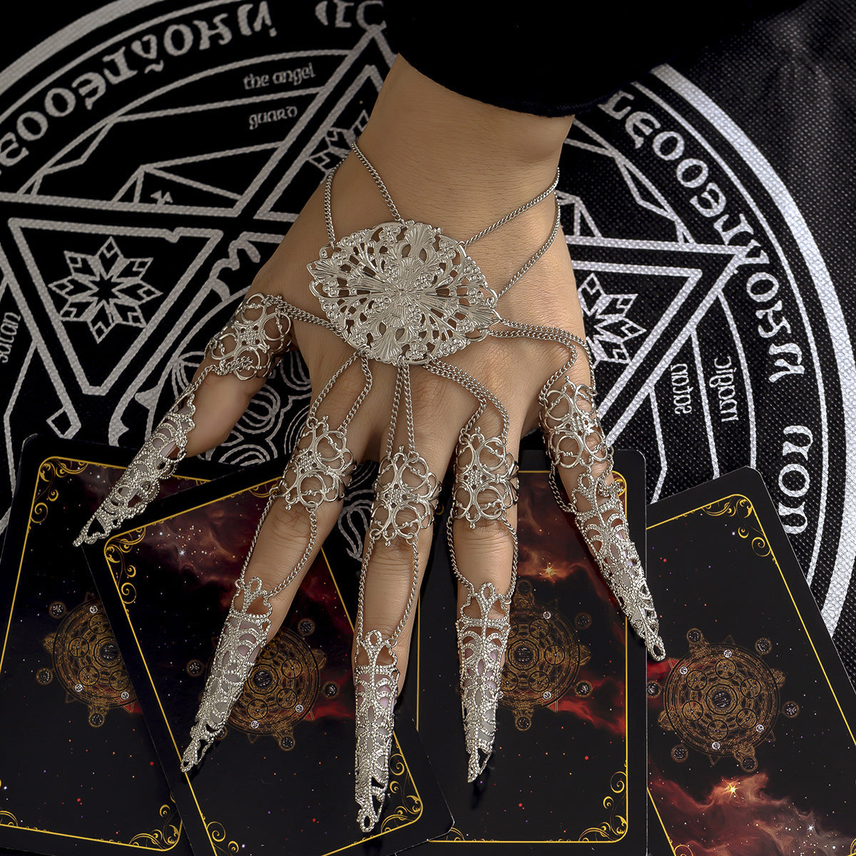Halloween Gothic Style Chain Personality Tapered Bracelets
