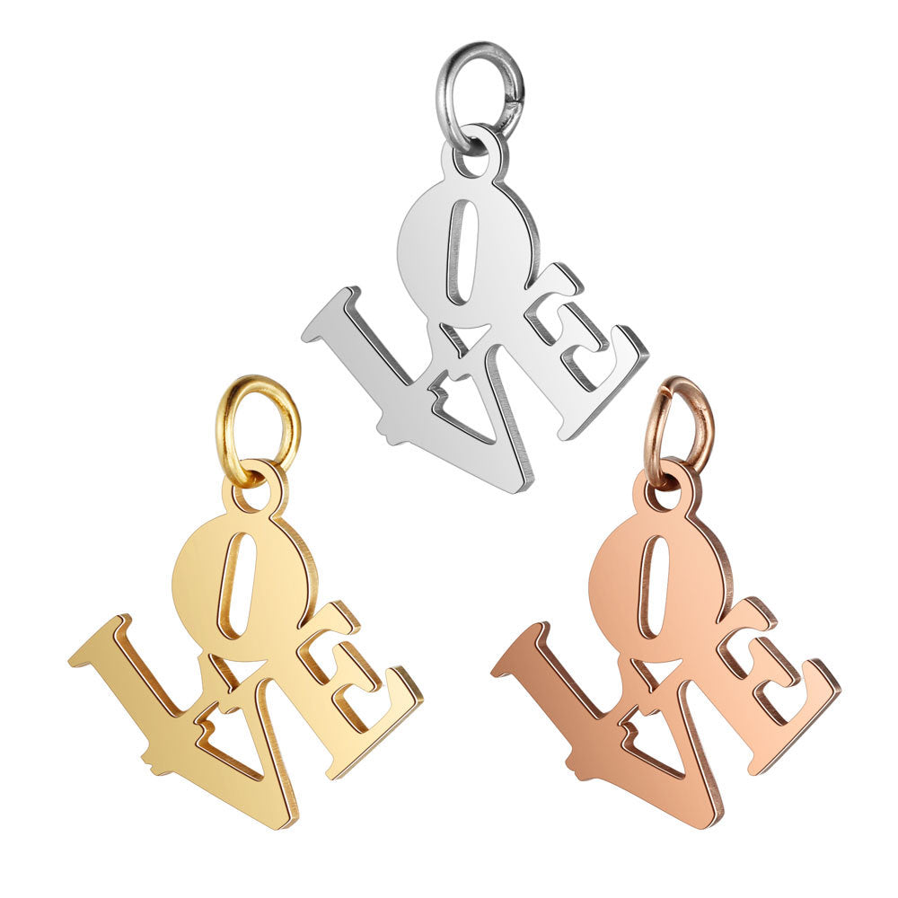 Small Five-pointed Star Elephant Cat Wings Lotus Pendants