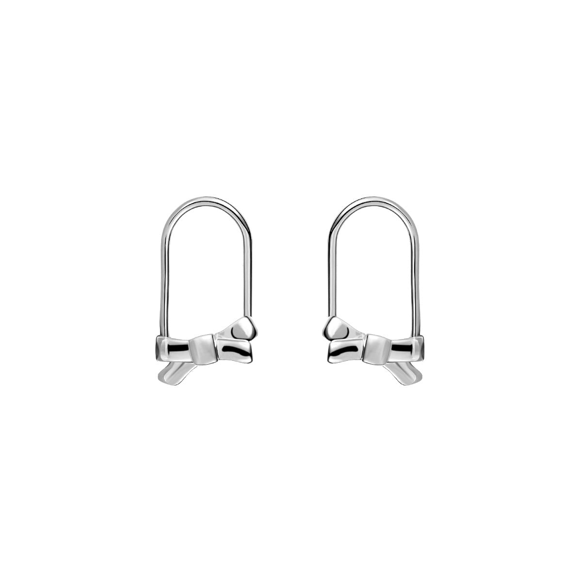 Steel Gold Ear Bone Korean Style Earrings