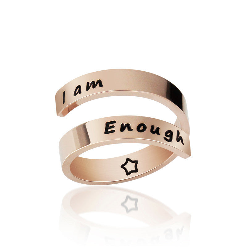 Popular Jewelry Personalized Stainless Steel Titanium Rings