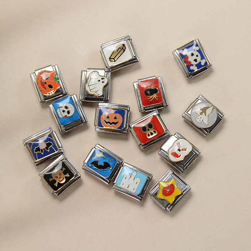 Stitching Detachable Strap Halloween Christmas Pattern Bracelets